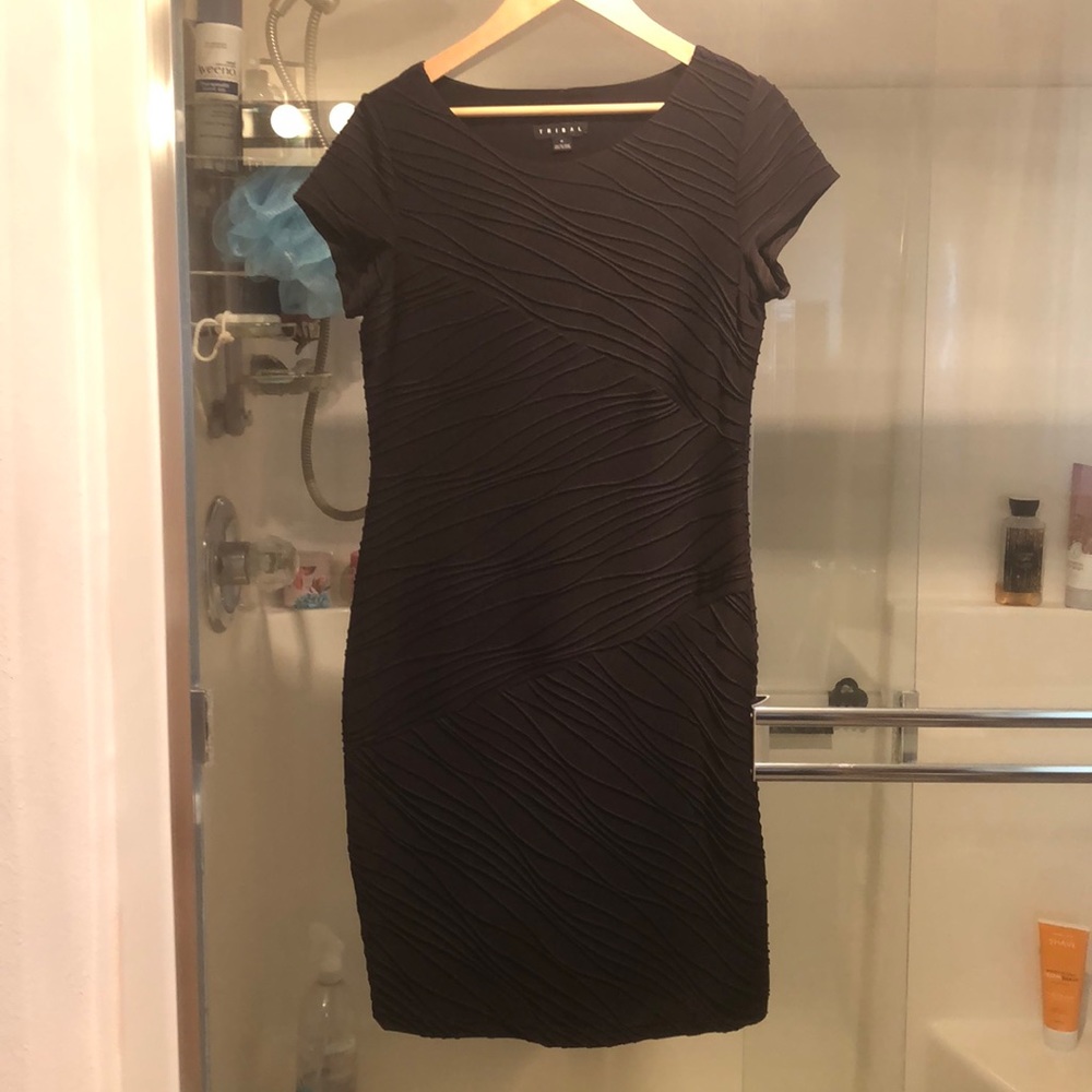 Tribal black dress worn once